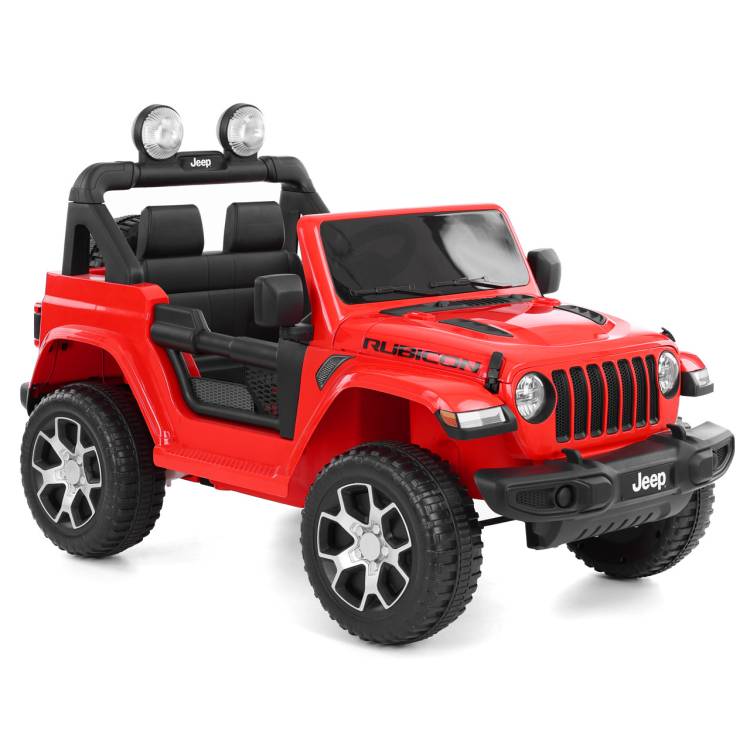 Jeep Wrangler Rubicon Red - akumulátorové autíčko - vozítko