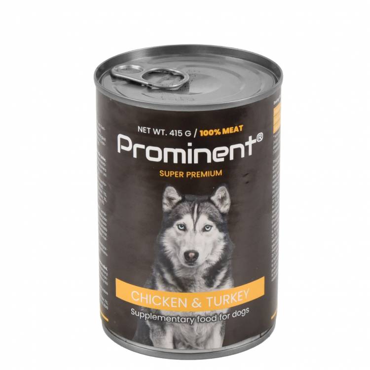 Prominent DOG CHICKEN TURKEY 415 g