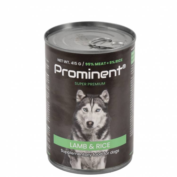 Prominent DOG LAMB RICE 415 g