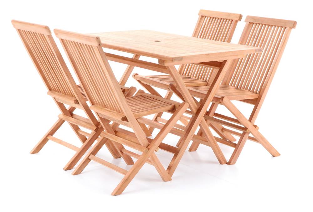 TEAK POHODA SET 4