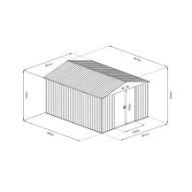 HECHT 12X10 PLUS - zahradní domek