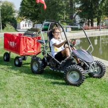 HECHT 54899 SILVER - akumulátorová buggy