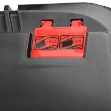 HECHT 5543 SXE - třikolová sekačka s pojezdem