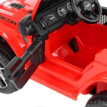 Jeep Wrangler Rubicon Red - akumulátorové autíčko - vozítko