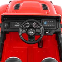 Jeep Wrangler Rubicon Red - akumulátorové autíčko - vozítko
