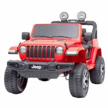 Jeep Wrangler Rubicon Red - akumulátorové autíčko - vozítko