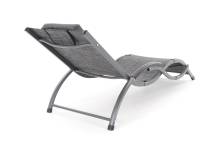 Lehátko VIOLA De Luxe (Black & Grey)