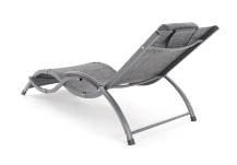 Lehátko VIOLA De Luxe (Black & Grey)