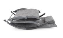 Lehátko VIOLA De Luxe (Black & Grey)