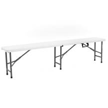 Skládací lavice - HECHT FOLDIS WHITE BENCH