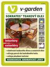 Sokrates V-garden Teak olej 0,6l