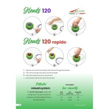 Strunová nylonová hlava 120mm M8x1,25 SX-F - PLAST