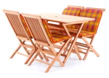 TEAK POHODA SET 4